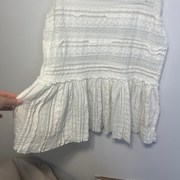 Intimately Free People Sheer Lace Tank Top Tunic M - Picture 5 of 9